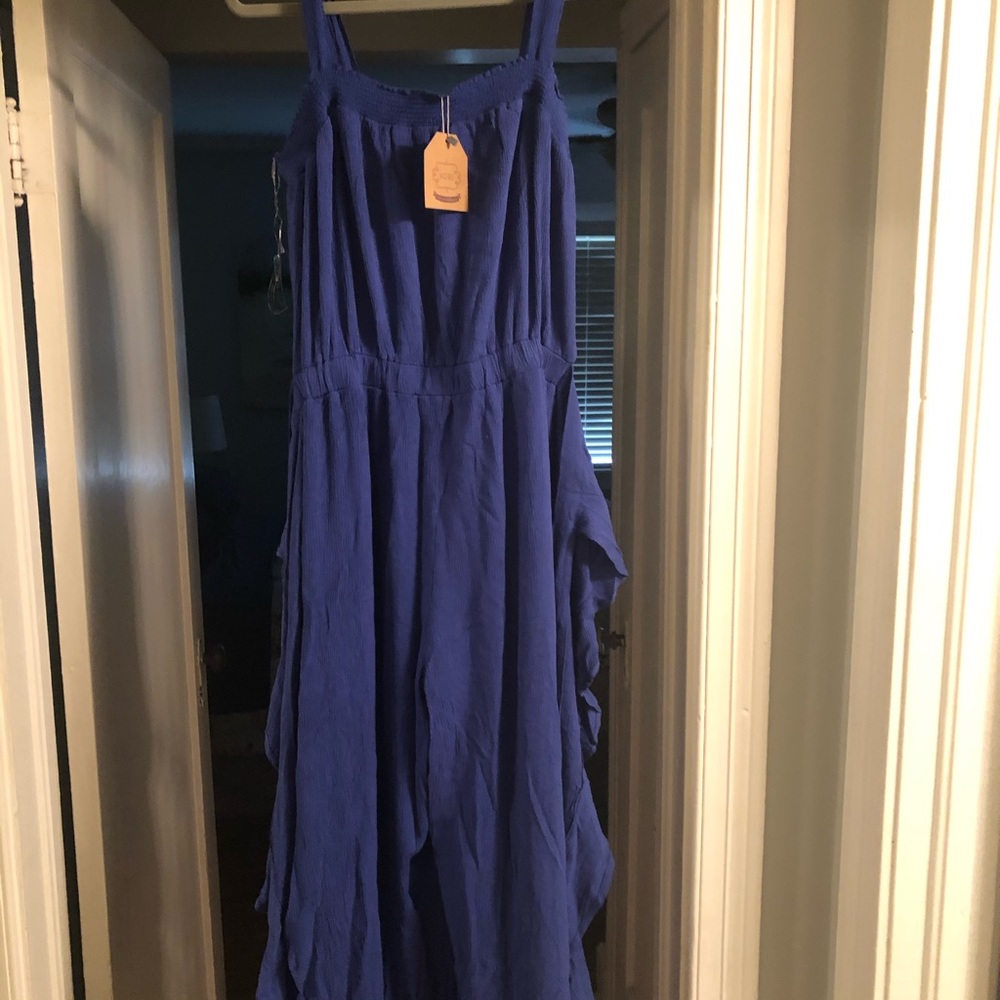 Blue romper